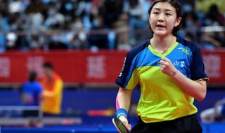 女子乒乓球单打决赛